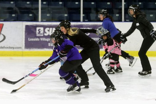 a new kind of hockey mom