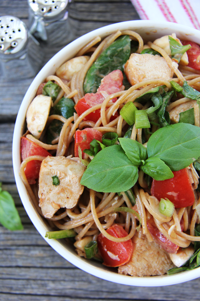 Grilled-Chicken-Caprese-Pasta-Salad-with-Creamy-Balsamic-Dressing