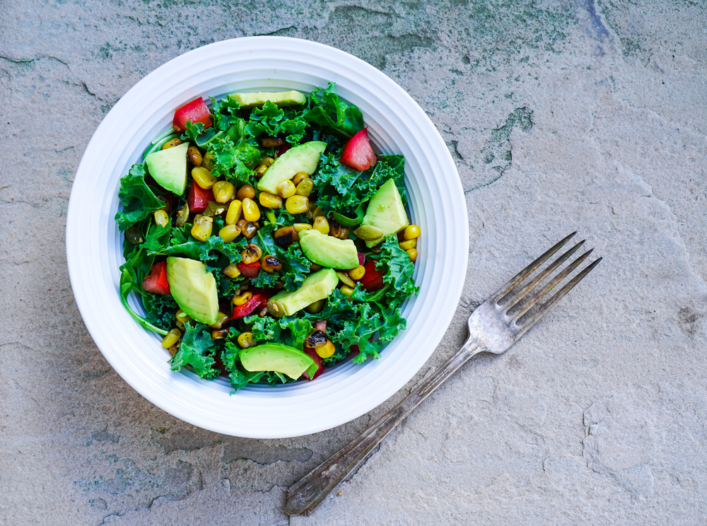 Kale, Grilled Corn, and Avocado Salad Recipe - SavvyMom
