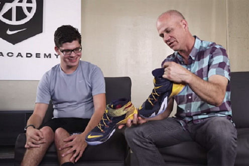 Nike Partners With Disabled Teen to Create Easy-Entry Shoe