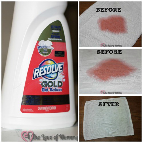 does Resolve Gold actually work on tough stains?