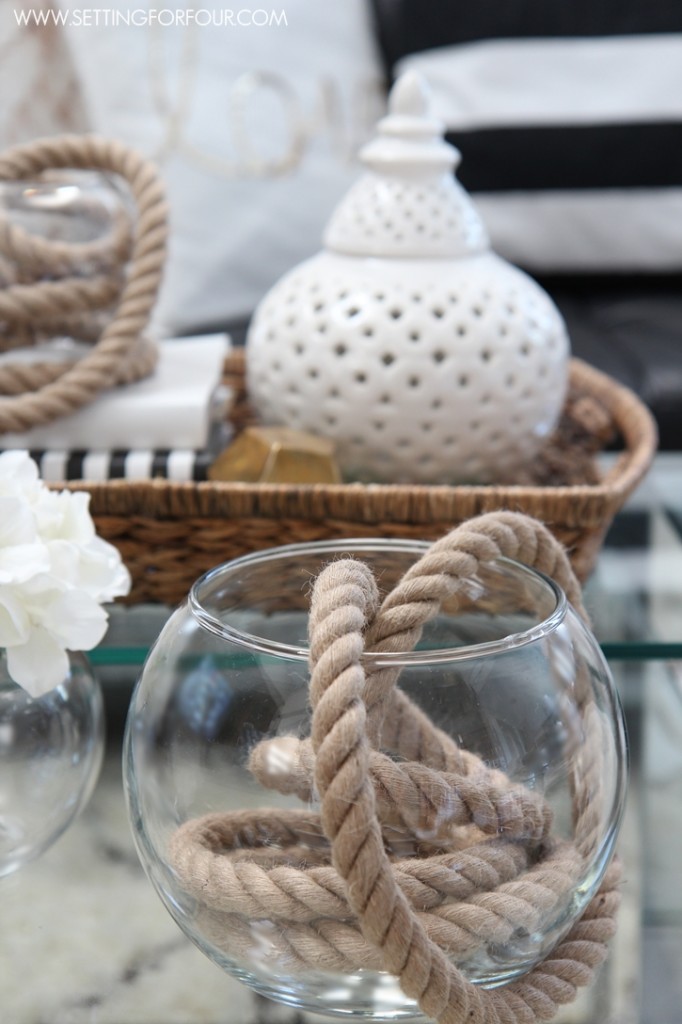 DIY Rope Decor - SavvyMom