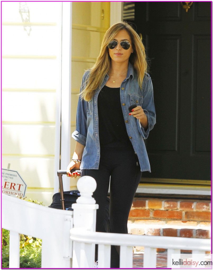 Christine Ouzounian Heads To A Meeting 51824398 Former nanny Christine Ouzounian is spotted leaving her home in Santa Monica, California and heading to a meeting in Century City on August 14, 2015. Despite being fired from her job by Jennifer Garner, Christine doesn't seem to have any problems with money as she got a new car and has been staying at the Hotel Bel-Air, where rooms are $1000 a night. FameFlynet, Inc - Beverly Hills, CA, USA - +1 (818) 307-4813