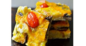 Leftover Vegetable Strata Frittata