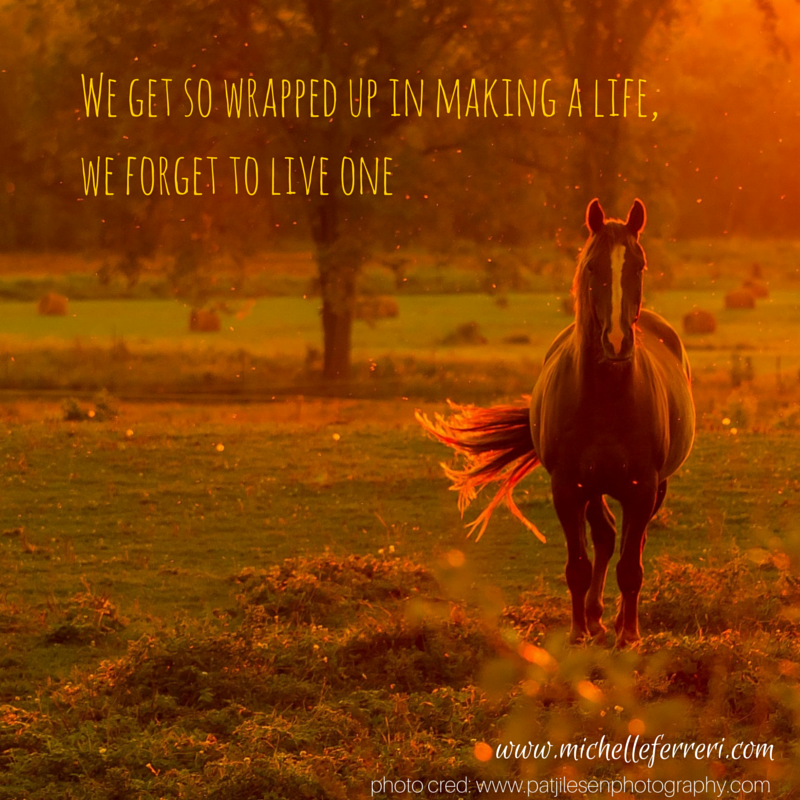 We-get-so-wrapped-up-in-making-a-life-we We-get-so-wrapped-up-in-making-a-life-we