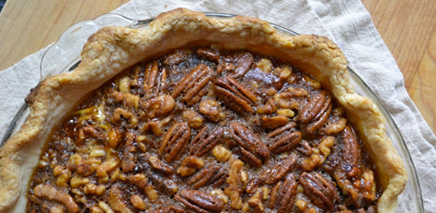 Maple Walnut Pecan Pie