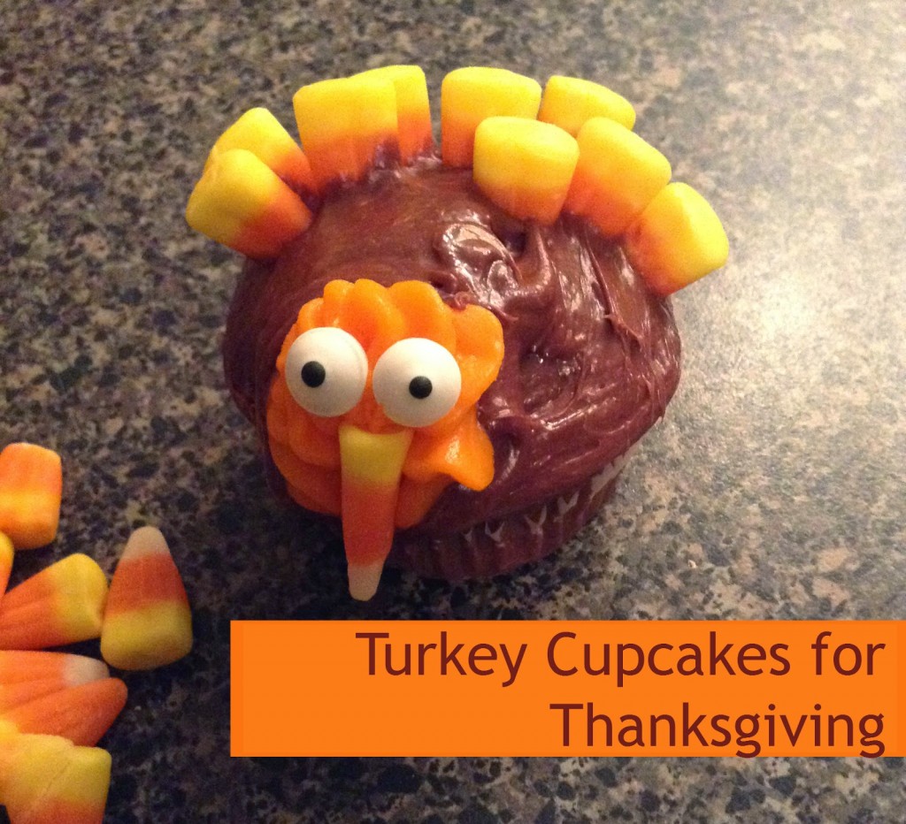 Turkey2Bcupcakes2Bfor2BThanksgiving