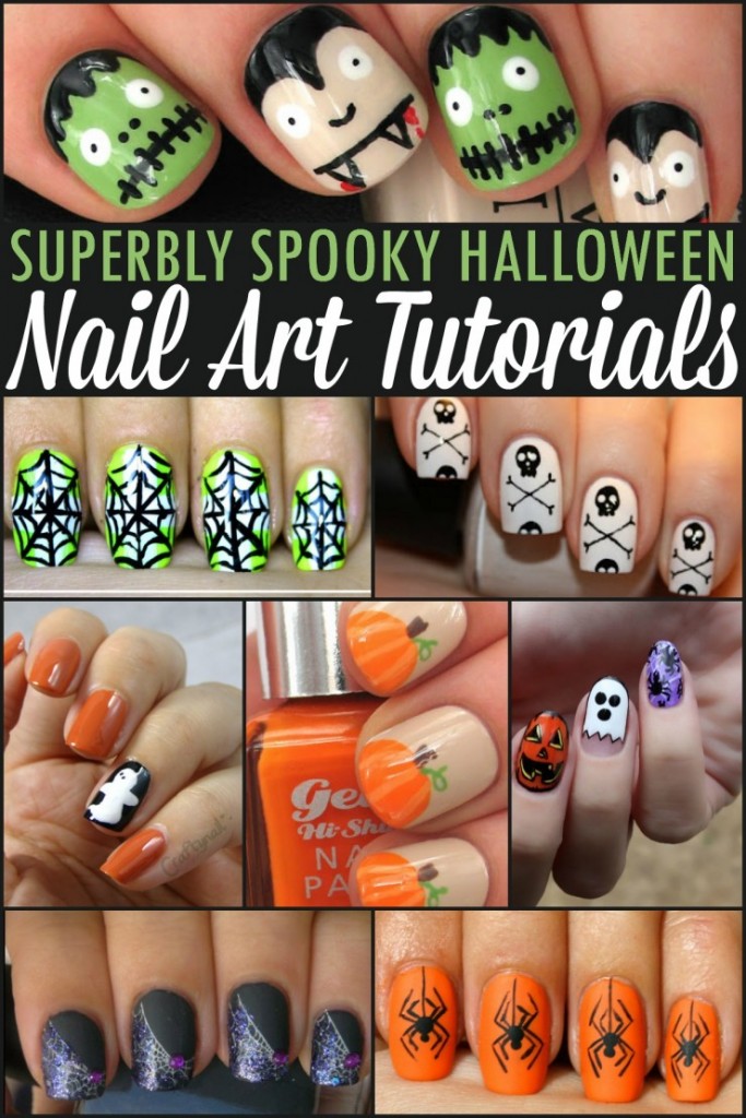 Halloween-Nail-Art-tutorials