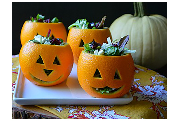 Jack-o’-Lantern Citrus Salad