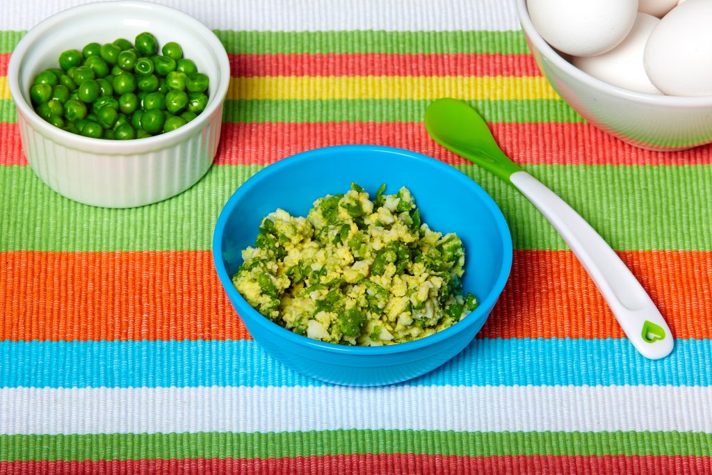 Egg and Pea Mash