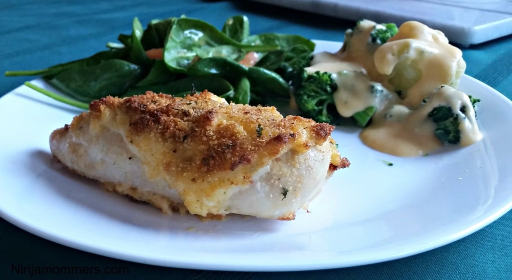 Cheddar-and-Garlic-Crusted-Chicken