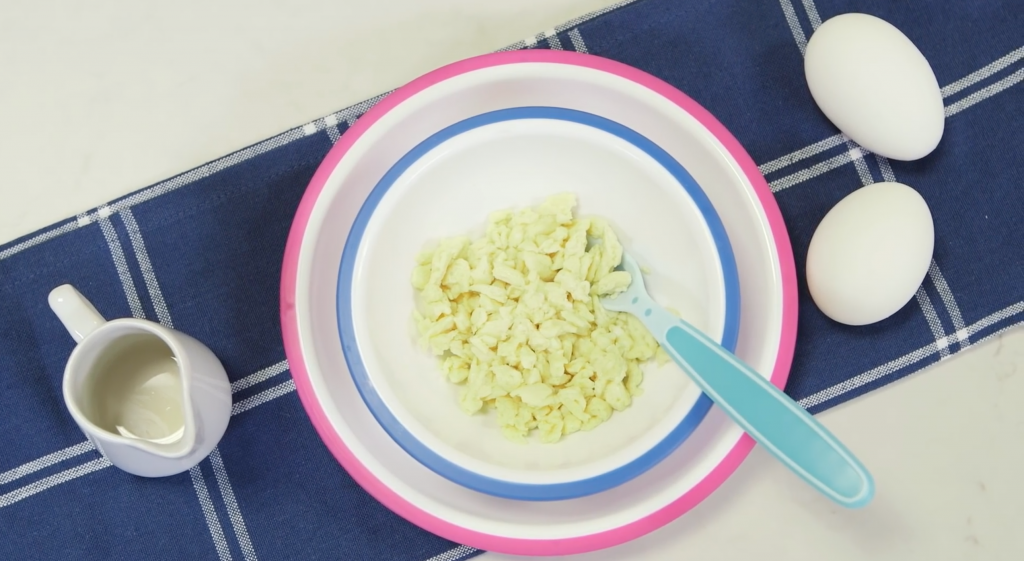 Make Your Own Baby Food: Easy Scrambled Eggs An easy recipe for baby that contains only two simple and pure ingredients.