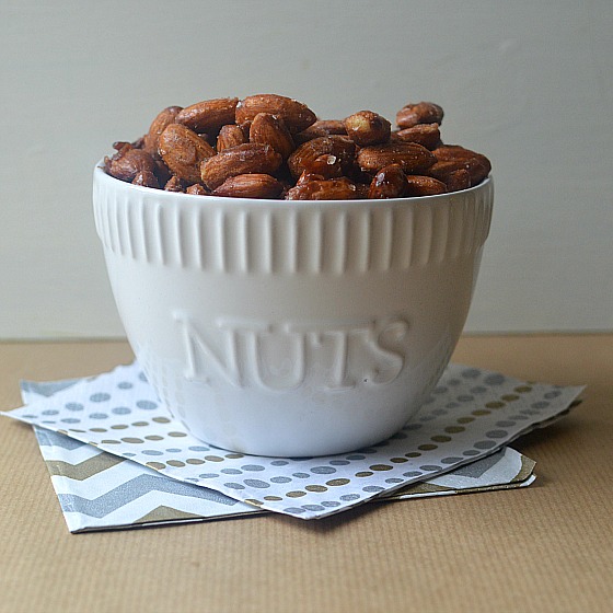 Maple Cinnamon Almonds