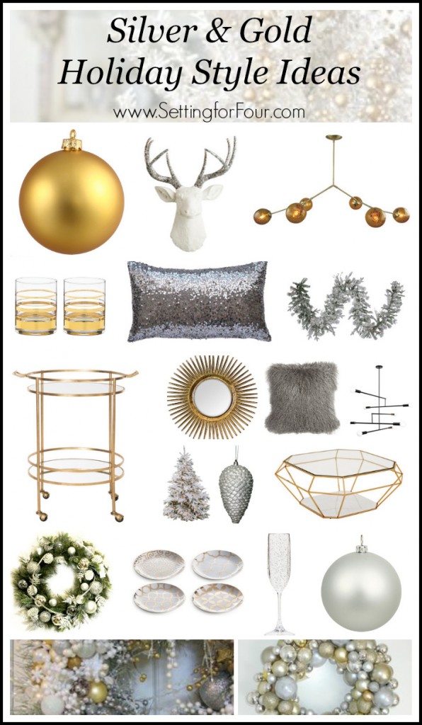 silver-and-gold-holiday-decor-ideas