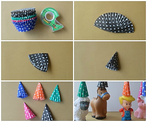 How to Make Mini Party Hats