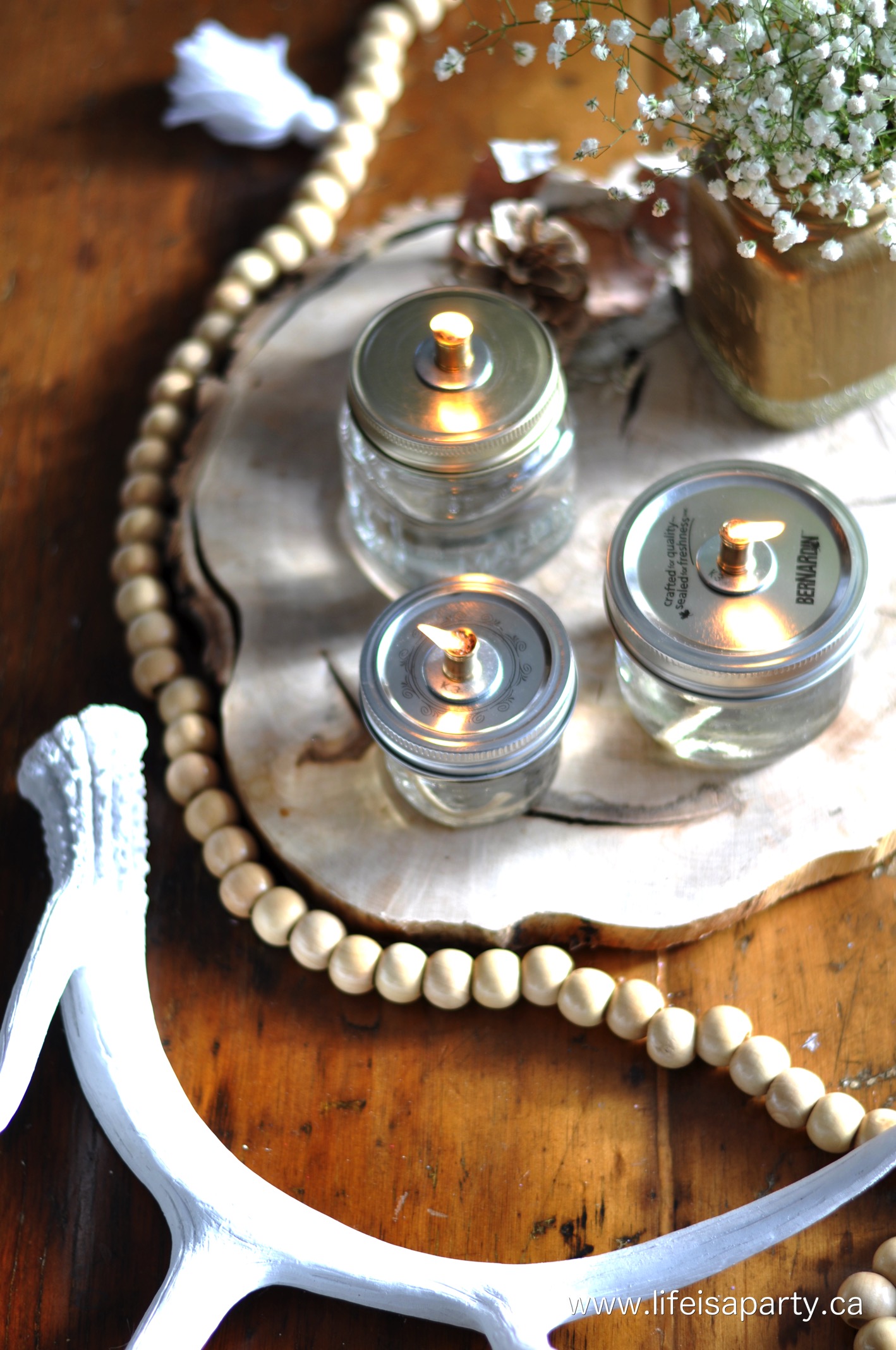 Mason Jar Oil Lamps SavvyMom