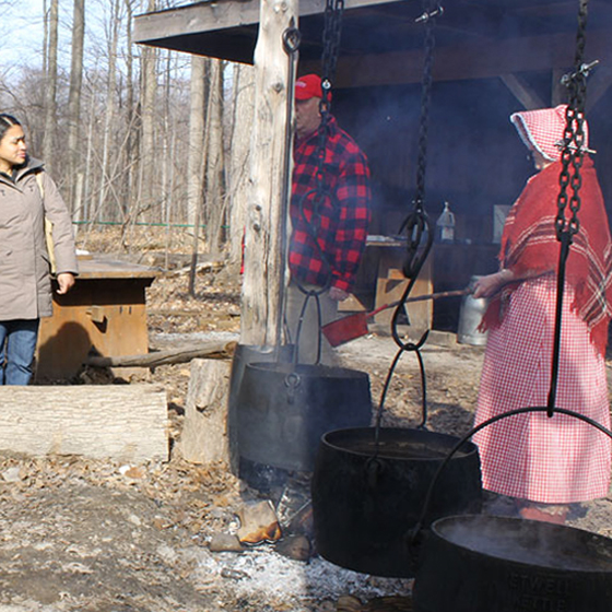 Bruce’s Mill Conservation Area: Stouffville: weekends March 4 - April 2 plus March Break