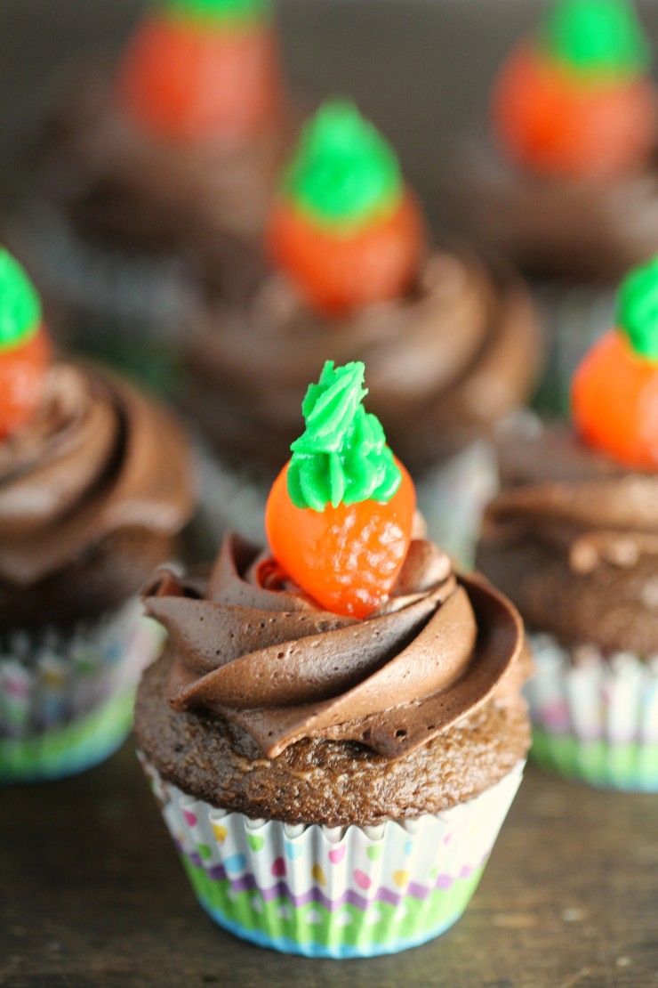 Mini Carrots &amp; Dirt Cupcakes SavvyMom