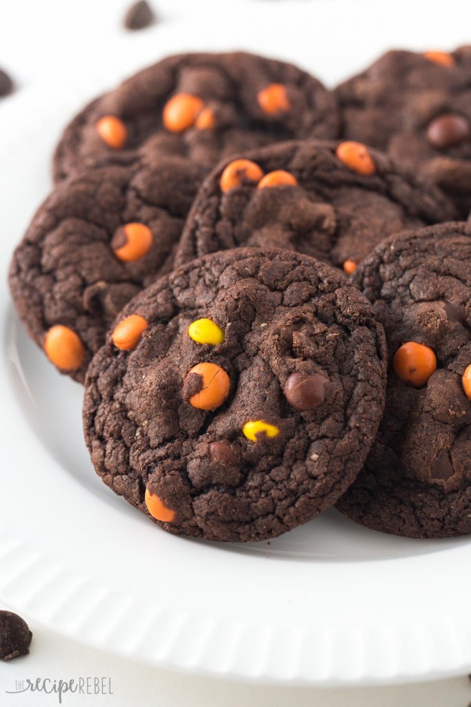 Reeses-Double-Chocolate-Cookies-www.thereciperebel.com-2-of-5 Reeses-Double-Chocolate-Cookies-www.thereciperebel.com-2-of-5