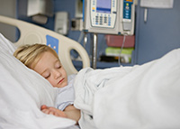 childsleepinginhospital