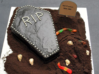 Simple Halloween Coffin Cake Recipe  Halloween coffin cake, Cake,  Chocolate cake mixes