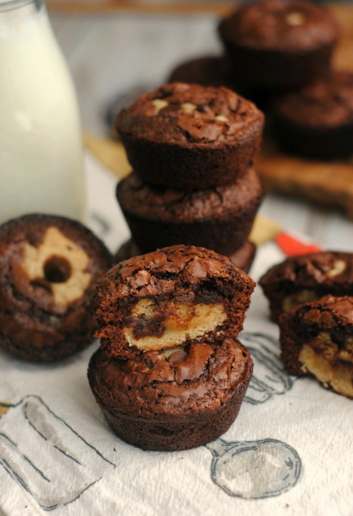 Chocolate-Chip-Cookie-Brownie-Cups