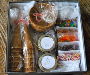 DIY Ice Cream Sundae Kit - SavvyMom