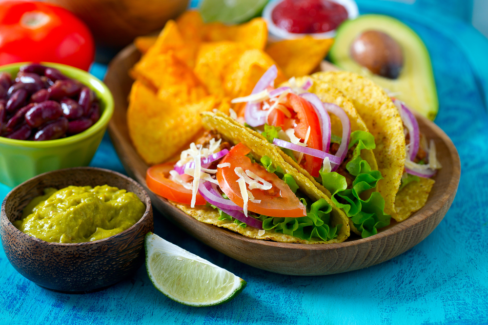 black bean vegan tacos