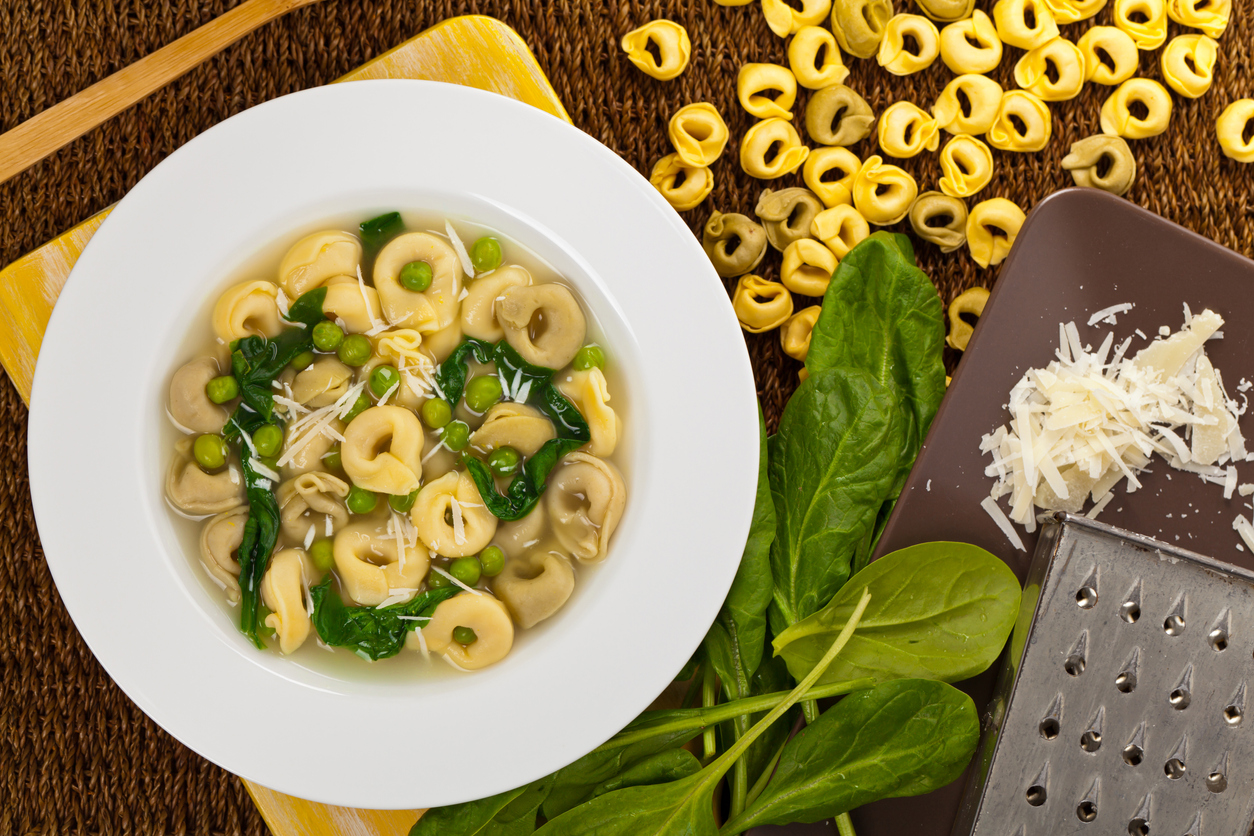 Tortellini and Spring Veggie Soup - SavvyMom
