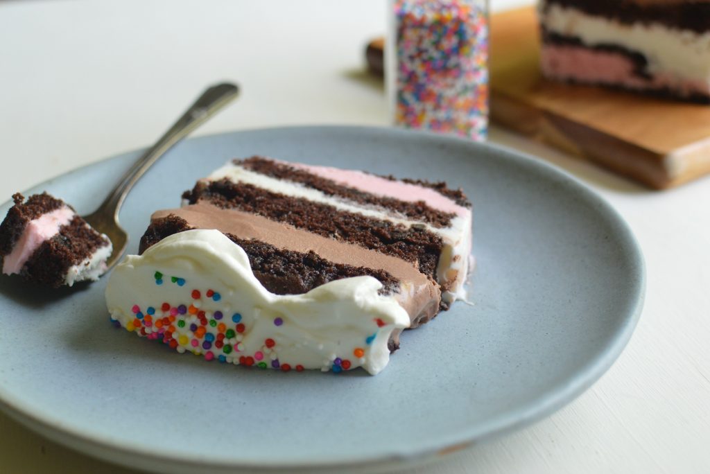 8 layer ice cream cake - full-size How to Make an Ice Cream Cake - SavvyMom