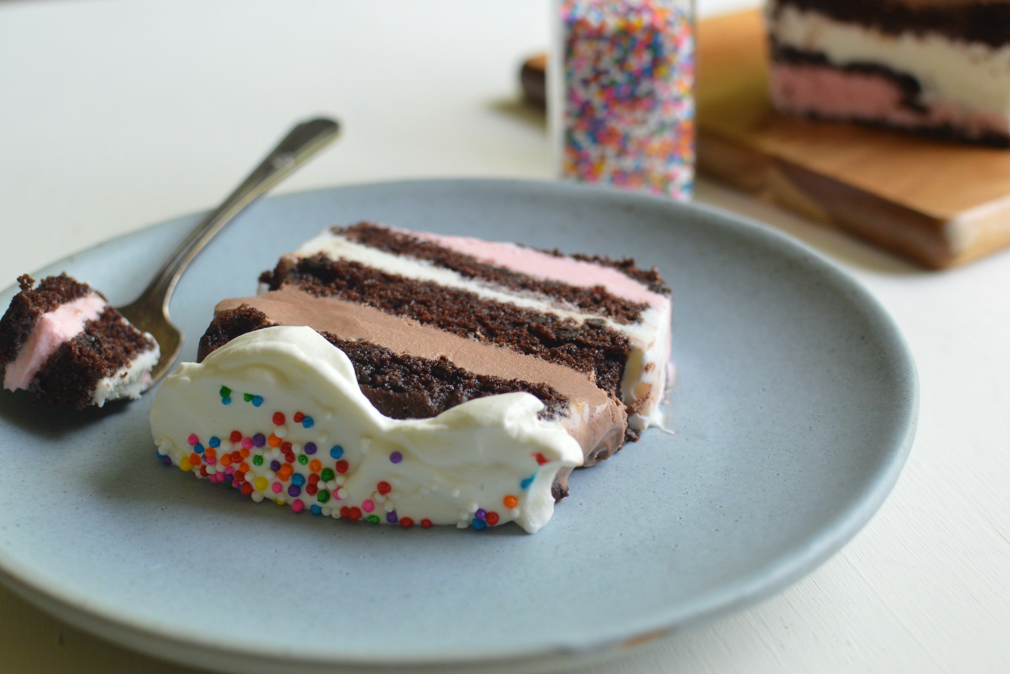 8-Layer Ice Cream Cake