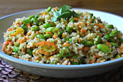 Brown Rice Salad Recipe - SavvyMom