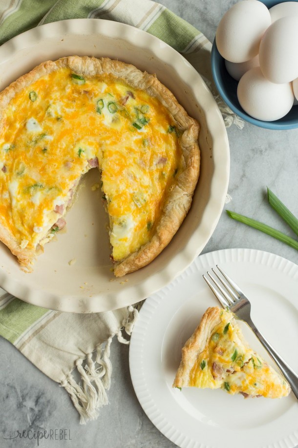 Easy-Puff-Pastry-Ham-And-Cheese-Quiche-www.thereciperebel.com-2-of-7-610x915