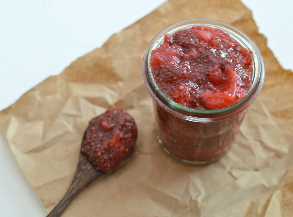 Strawberry Chia Jam - Full Size Strawberry Chia Jam - Full Size