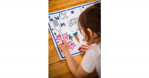 Colour-In Junebug Placemats