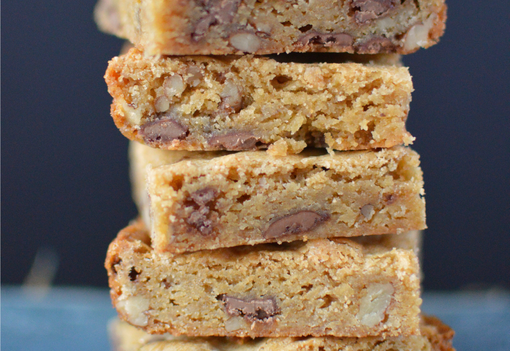 Bourbon Blondies