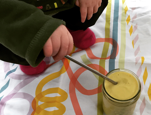 toddler green smoothie 2