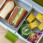 Bento Box Lunch #5 – Roast Chicken on Pretzel Bun