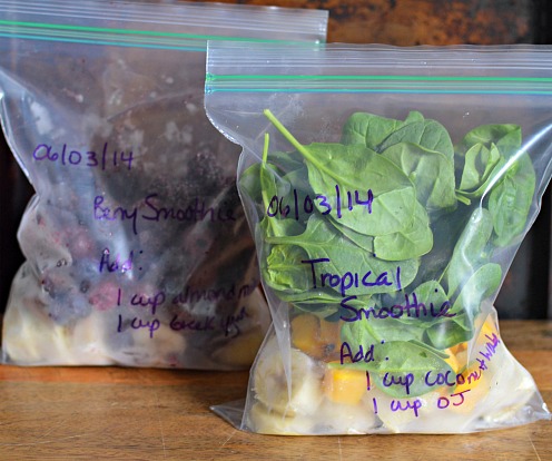 DIY Smoothie Packs