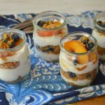 Gingersnap Peach Parfait