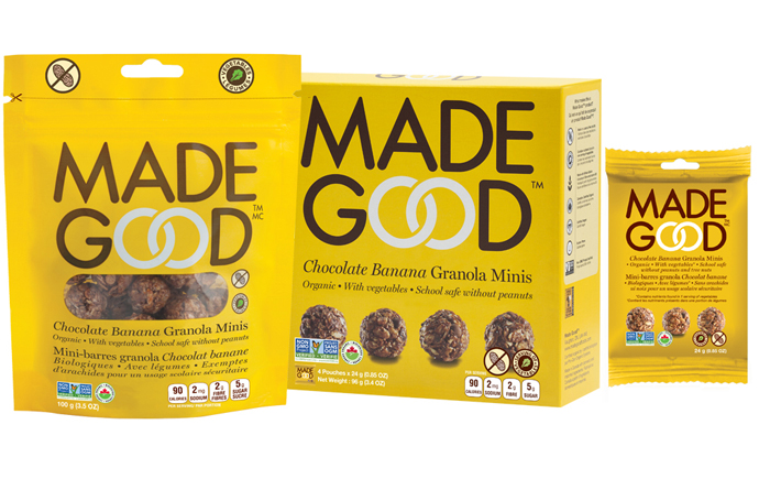 MadeGood granola bars