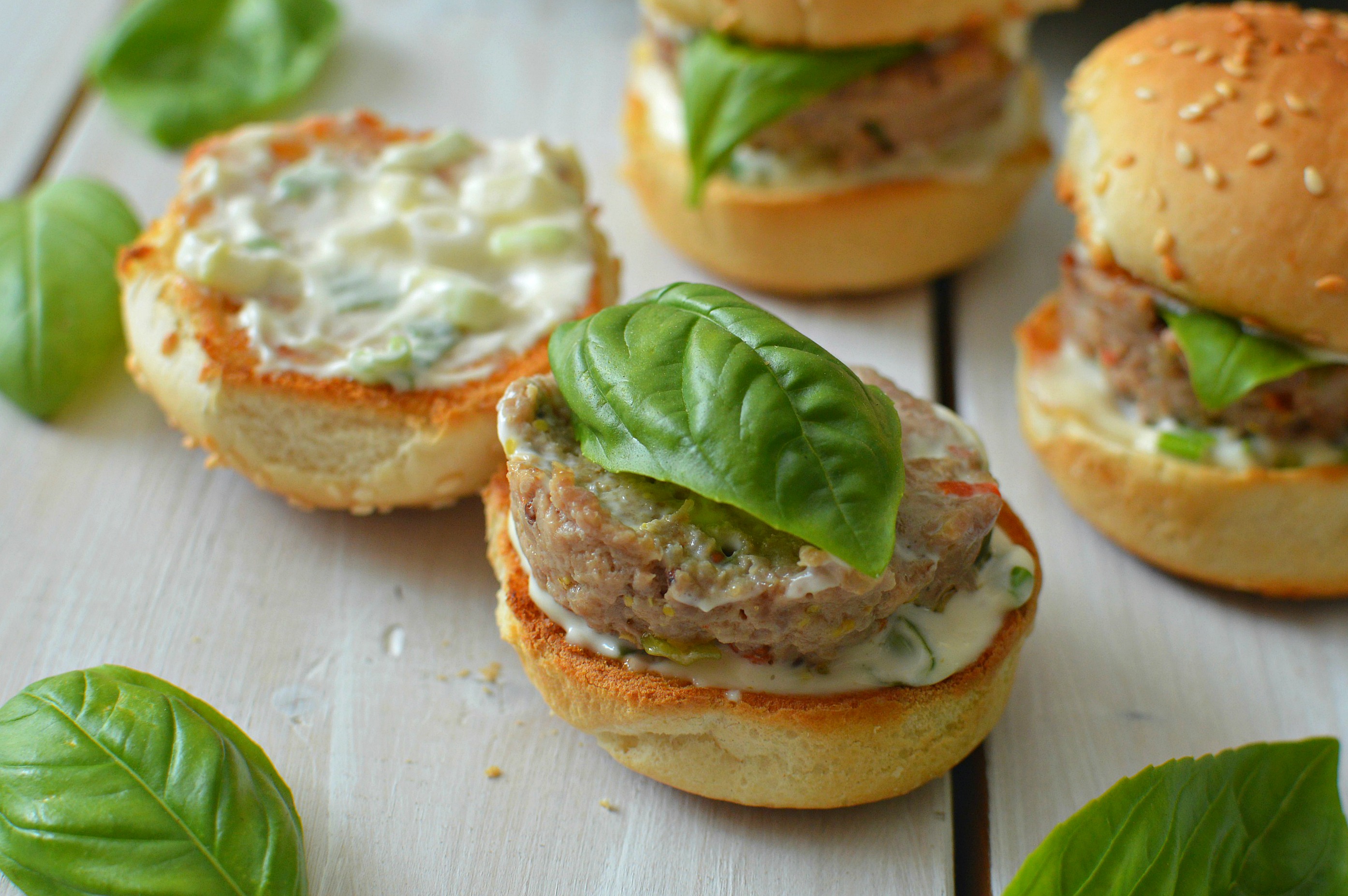 Toddler Meal: Baked Thai Chicken Sliders