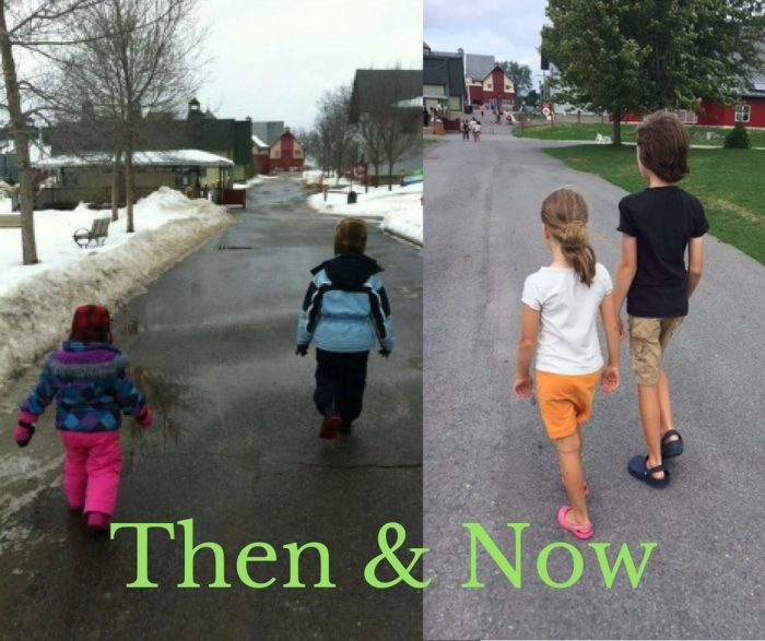 kids then and now