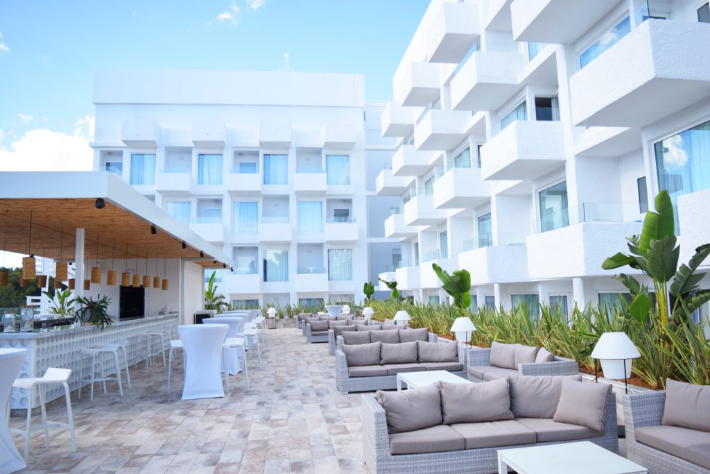 iberostar-santa-eulalia hotel on Mediterranean Sea