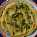 Roasted Garlic and Pumpkin Hummus