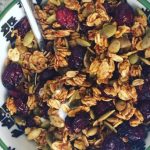 Pumpkin and Dried Cranberry Granola