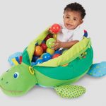 Melissa & Doug Giant Turtle Zip-Up Ball Pit