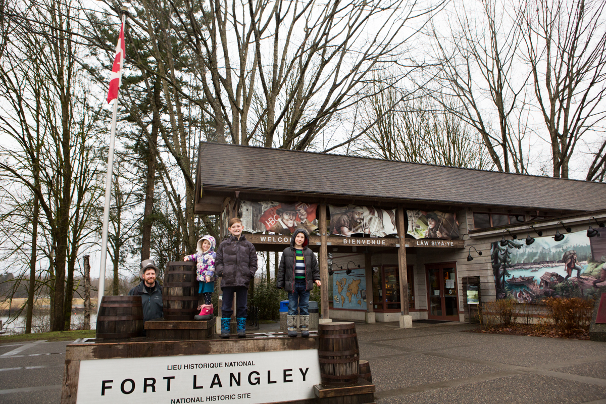 Fort Langley National Historic Site with the Parks Canada Discovery