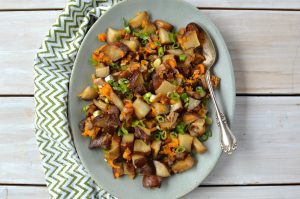 Slow Cooker Bacon Cheddar Breakfast Potatoes Recipe - SavvyMom