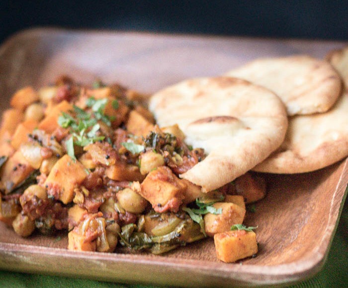 Sweet Potato and Chickpea Curry